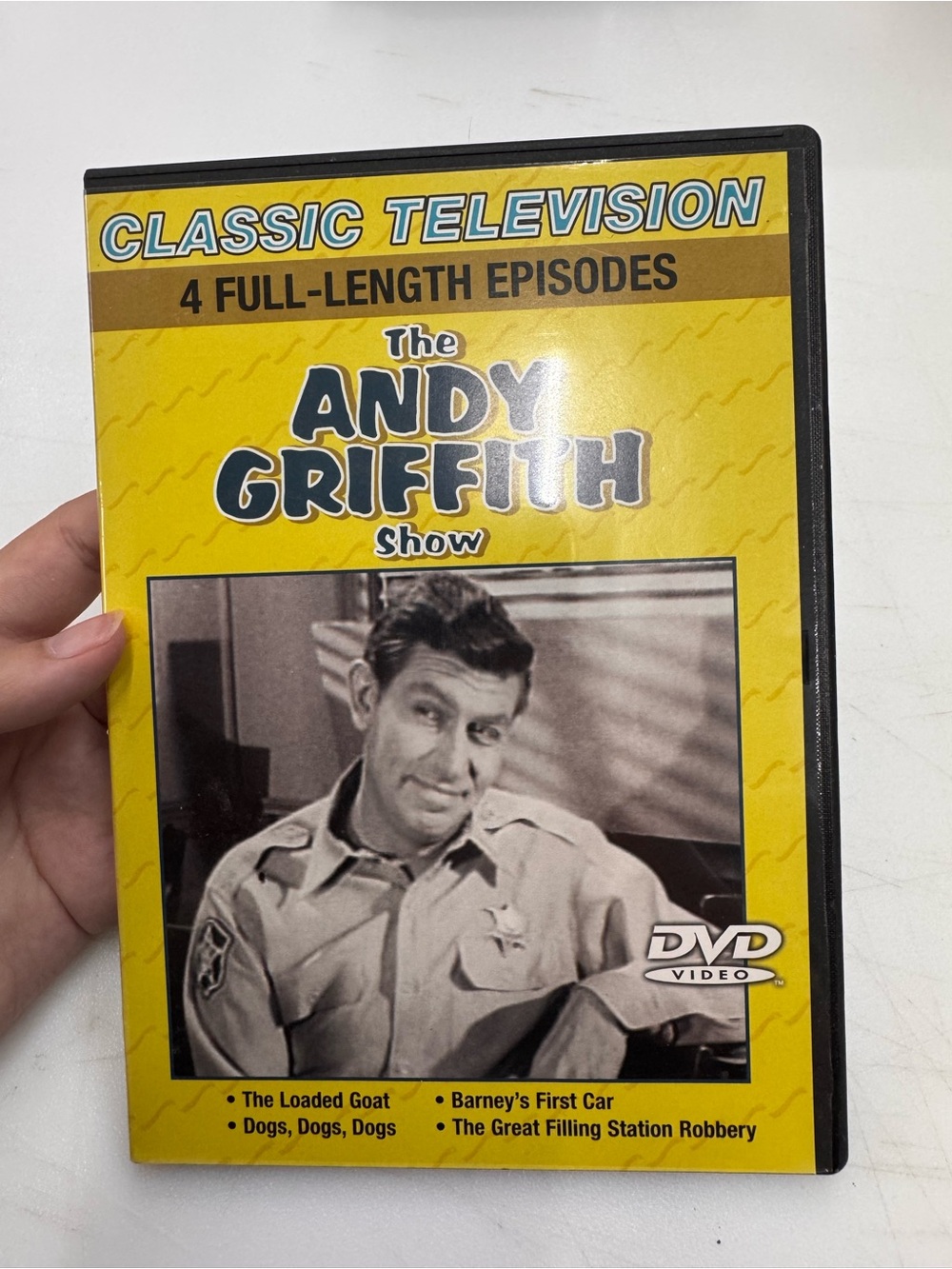 The Andy Griffith Show DVD 4 Full Length Episodes Classic Television Tested